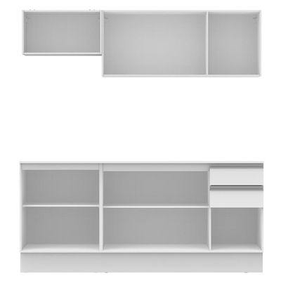 Cozinha Compacta 100% MDF Smart Modulada Madesa