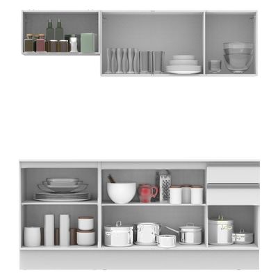 Cozinha Compacta 100% MDF Smart Modulada Madesa
