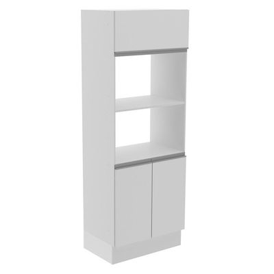 Torre Quente para 2 Fornos Smart Branco 100% MDF Madesa