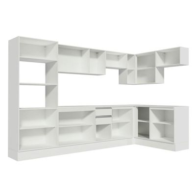 Cozinha Completa Modulada de Canto Smart 100% MDF Madesa