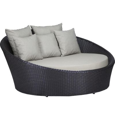 Kit Chaise Com 2 Espreguiçadeiras Catar Reguláveis Com Almofadas Tabaco