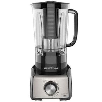 Liquidificador Britânia BLQ1380P Preto/Inox 1200W com 12 Velocidades Preto / 220