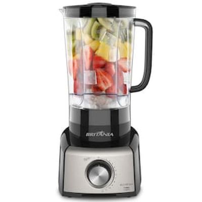 Liquidificador Britânia BLQ1380P Preto/Inox 1200W com 12 Velocidades Preto / 220