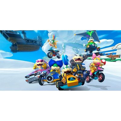 Console Nintendo Switch + Super Mario Kart 8 Deluxe Bundle Vermelho e Azul