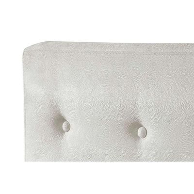 Cabeceira Cama Box Estofada Solteiro Hampton Suede Bege Claro - Probel