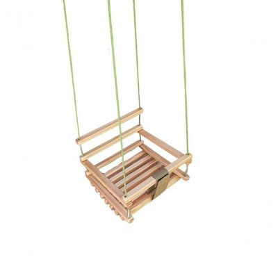 Balanço Gangorra Infantil Madeira 40x35 Suporta 80kg