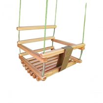 Balanço Gangorra Infantil Madeira 40x35 Suporta 80kg