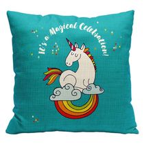 Almofada Unicornio Verde