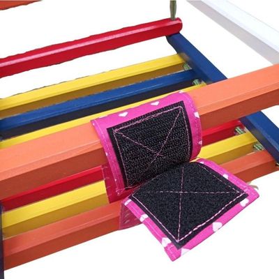 Balanço Gangorra Infantil Madeira 40x35 Colorido Até 80kg