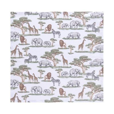 Guardanapo Copa E Cia 4 Peças Home Estampado Safari