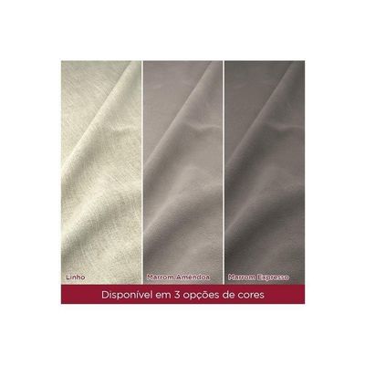 Sala de Jantar Completa Luiza 120Cm + 4 Cadeiras Bella Nature Veludo Light Linho