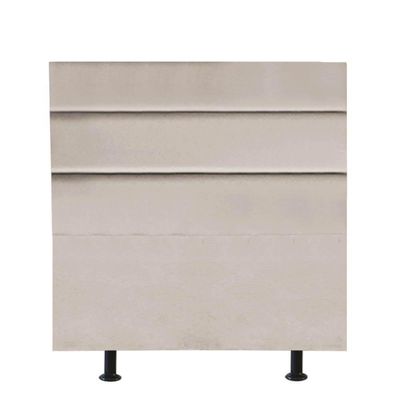 Cabeceira Estofada Argentina 100cm Solteiro Para Cama Box Quarto Suede Bege - Gat Magazine