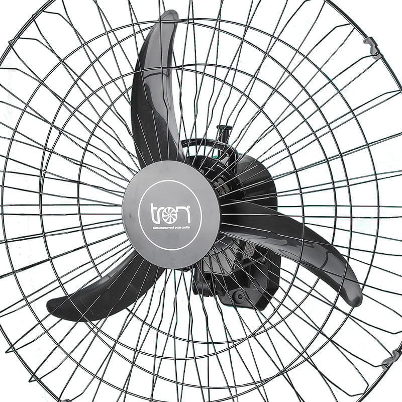 Ventilador de Parede Tron C1 60cm Preto Bivolt