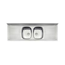 Pia de Apoio Tramontina Ribon 2C 34 em Aço Inox 180 x 55 cm