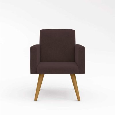 Cadeira Para Escritório Sala Marrom