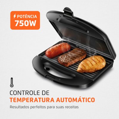 Sanduicheira Pratic Grill Mondial SN-01 110