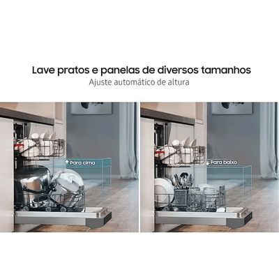 Lava-Louças Samsung Inox 10 Serviços 110V DW50C6070FS/AZ