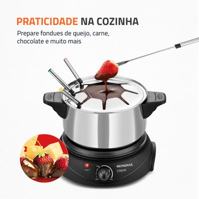 Panela Elétrica de Fondue Elétrico Le Gourmet II FD-02 110V