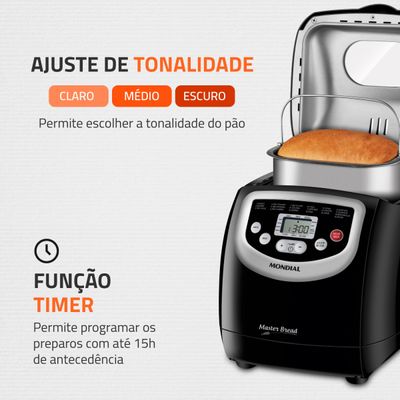 Panificadora Mondial Master Bread NPF-53 110V