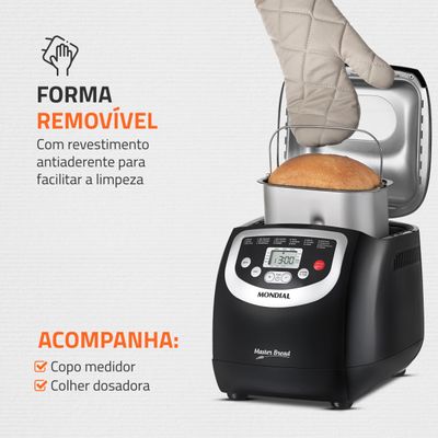 Panificadora Mondial Master Bread NPF-53 220V