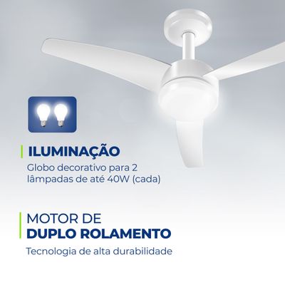 Ventilador de Teto Mondial Maxi Air Control VTE-02 220V