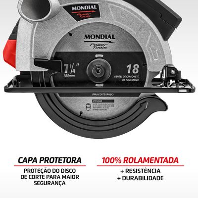 Serra Circular Mondial Power Tools FSC-03 110V