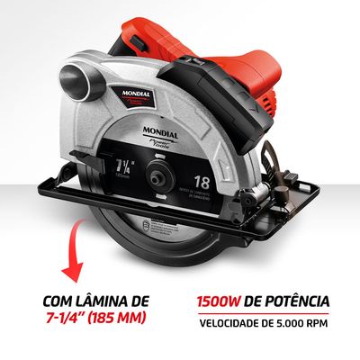Serra Circular Mondial Power Tools FSC-03 110V