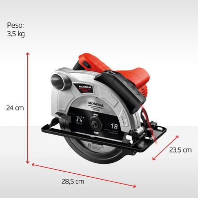 Serra Circular Mondial Power Tools FSC-03 110V