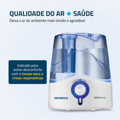 Umidificador Mondial Comfort Air 6 UA-07 Bivolt