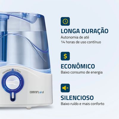 Umidificador Mondial Comfort Air 6 UA-07 Bivolt