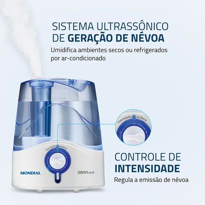 Umidificador Mondial Comfort Air 6 UA-07 Bivolt