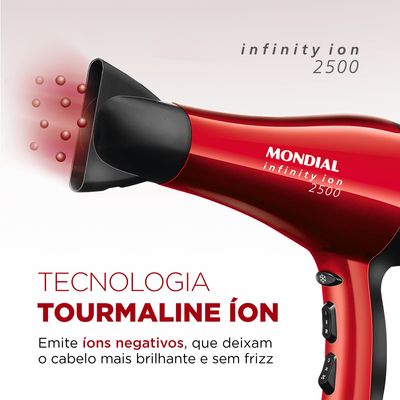 Secador de Cabelos Mondial Infinity 2500 SC-12 220V