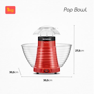 Pipoqueira Pop Bowl Mondial PP-05 220V