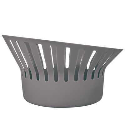 Fruteira Oval Cinza Grafite