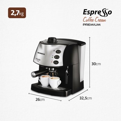 Máquina de Café Expresso Mondial C-08 110V