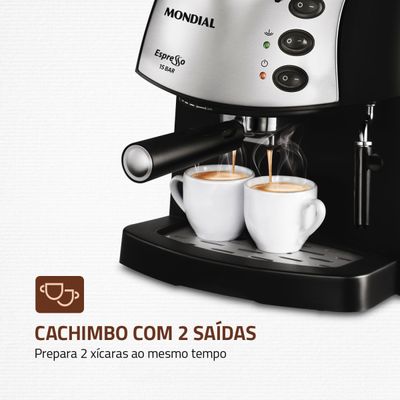 Máquina de Café Expresso Mondial C-08 220V