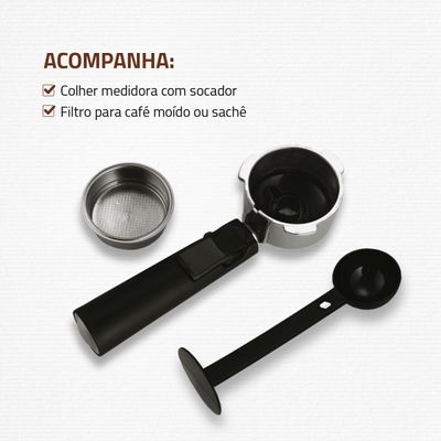Máquina de Café Expresso Mondial C-08 220V