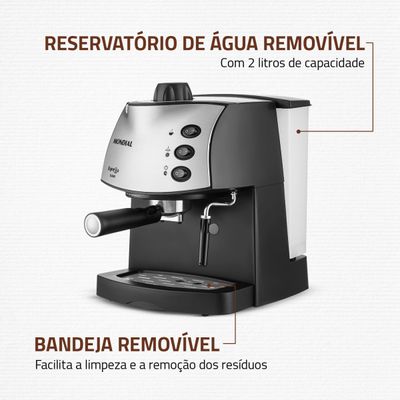 Máquina de Café Expresso Mondial C-08 220V