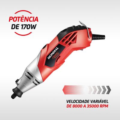 Micro Retífica Mondial Power Tools FMR-01 220V