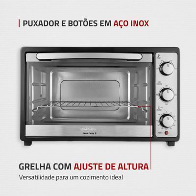 Forno Elétrico Mondial 52L Grand Family II - FR-52 220