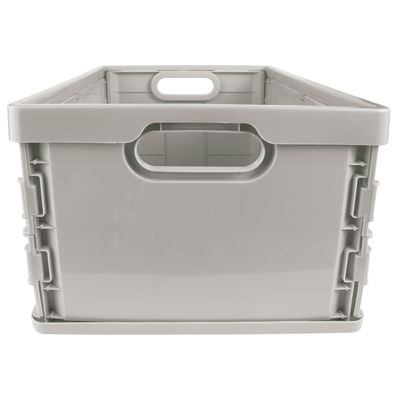 Caixa Dobrável Grande Branco Antigo