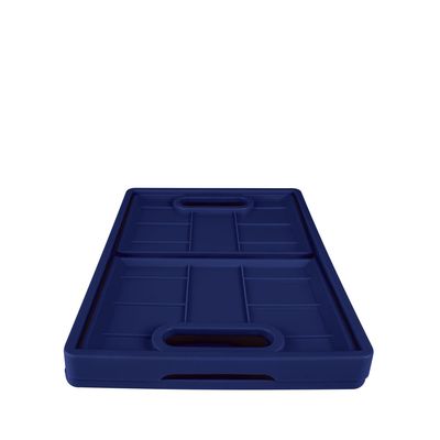 Caixa Dobrável Média Azul Noite