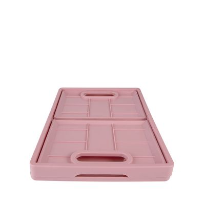 Caixa Dobrável Média Rosa Antigo