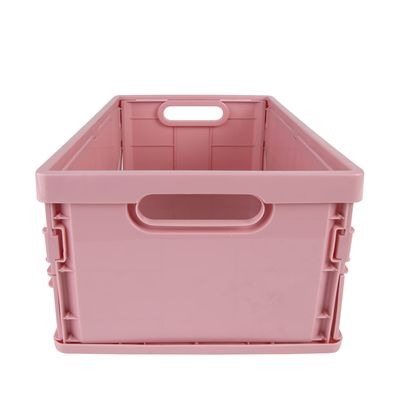 Caixa Dobrável Média Rosa Antigo