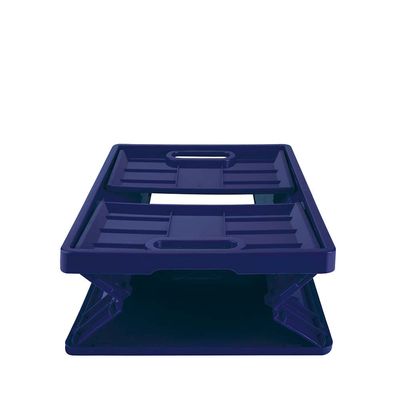 Caixa Dobrável Pequena Azul Noite
