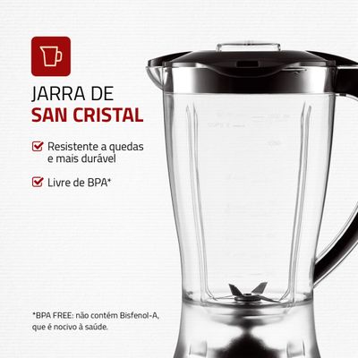 Liquidificador Mondial Power 2 Black L-28 110V