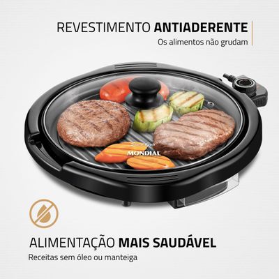 Grill Redondo Mondial Smart Grill G-04 110V