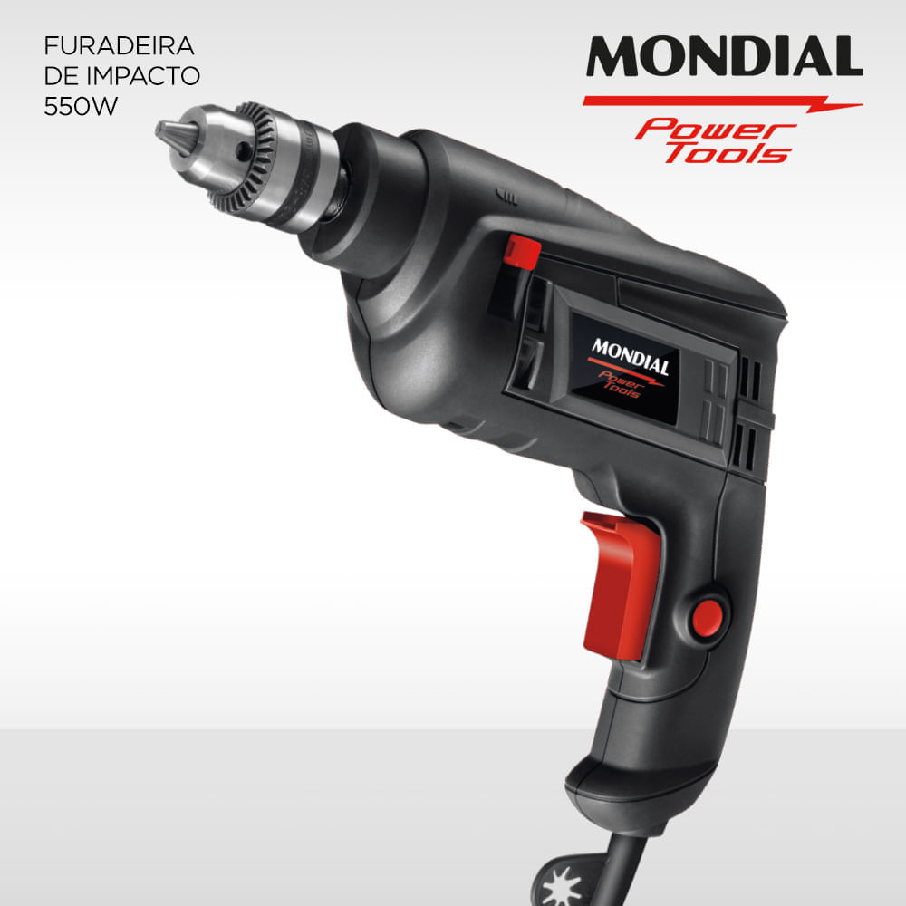 Furadeira de Impacto Mondial Power Tools FI-09