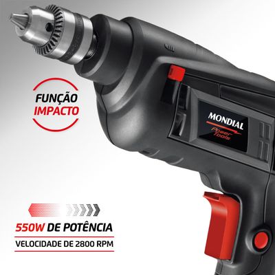 Furadeira de Impacto Mondial Power Tools FI-09 110V