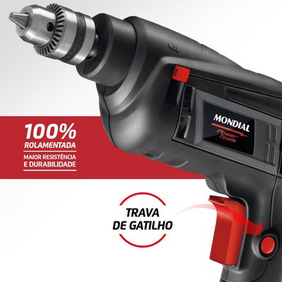 Furadeira de Impacto Mondial Power Tools FI-09 110V